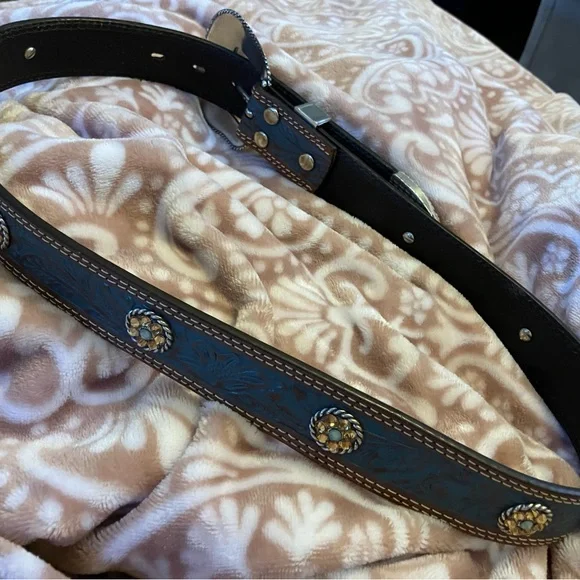 GLAM NOCONA WESTERN BELT - Picture 3 of 4